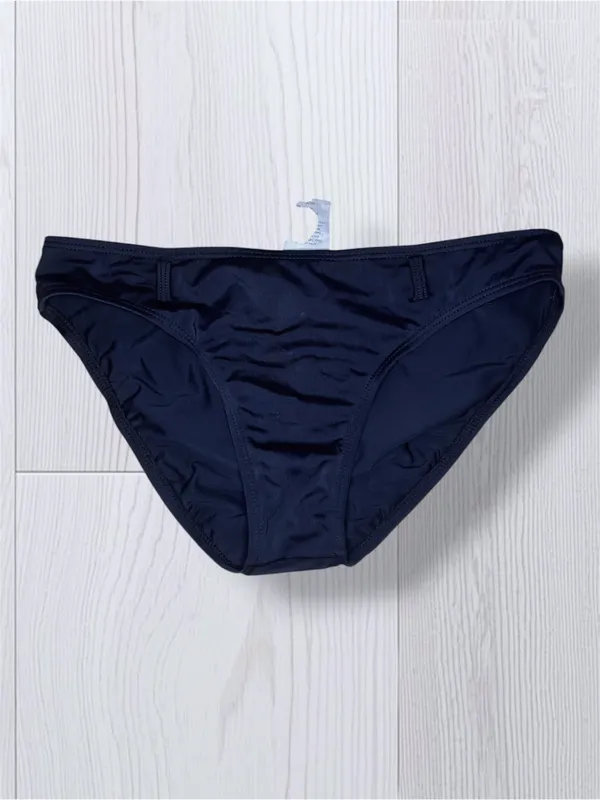 JANTZEN Solid Black Comfort Hipster Bikini Bottoms Mid Rise Full Coverage - Image 3