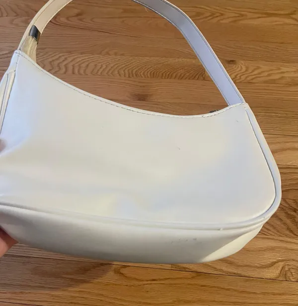 SheIn White Leather Purse - Image 2
