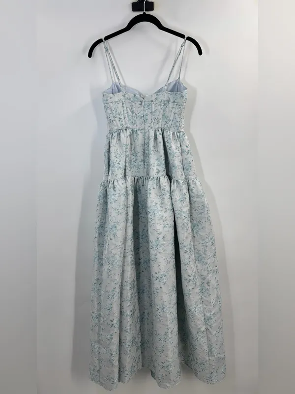 Maison Amory Windsor Dress in Light Blue Size XS - Image 7