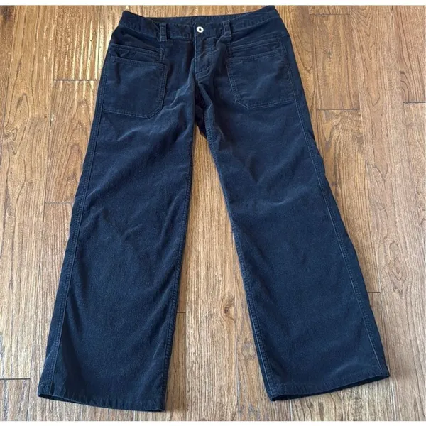 The North Face black corduroy wide leg pants size 4 - Image 11