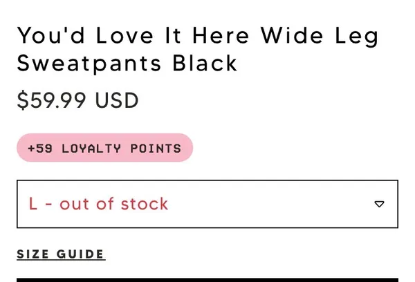 White Fox Sweatpants Boutique - Image 3
