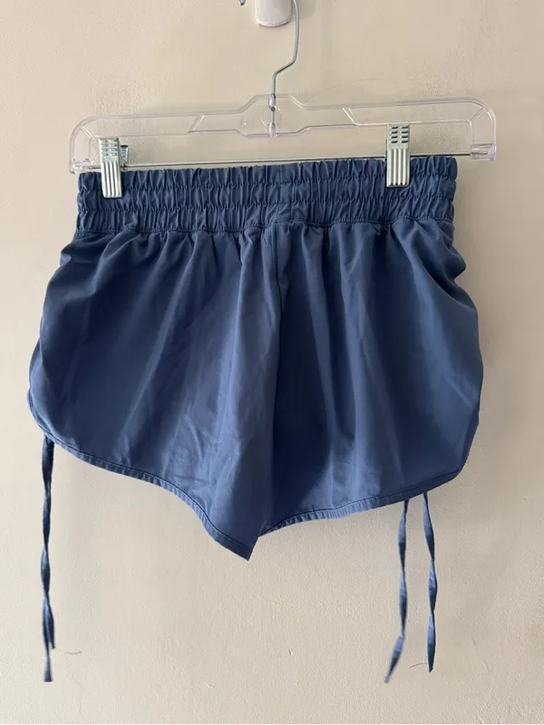 OFFLINE By Aerie Ruched‎ Hot Stuff Short Monaco Blue - Image 10