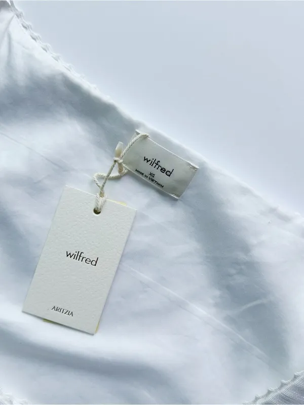 Aritzia Wilfred Octavo Bustier - CruiseLinen™ White Top Vest - Image 10