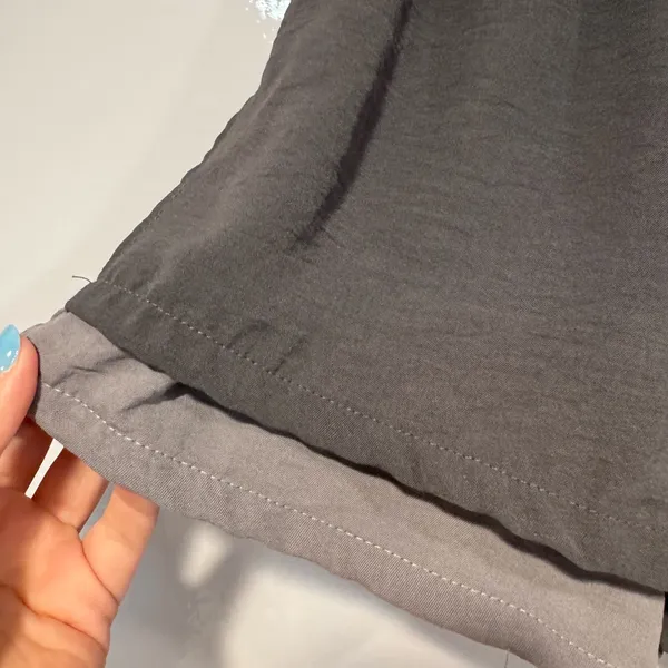 AS Revival Altar’d State dual grey flowy‎ athletic shorts - Image 2