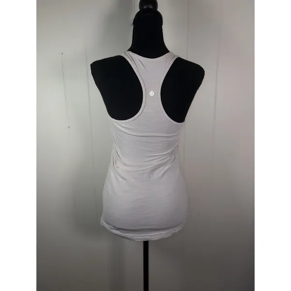 Lululemon Racerback Tank light pink faint stripe 6 - Image 4