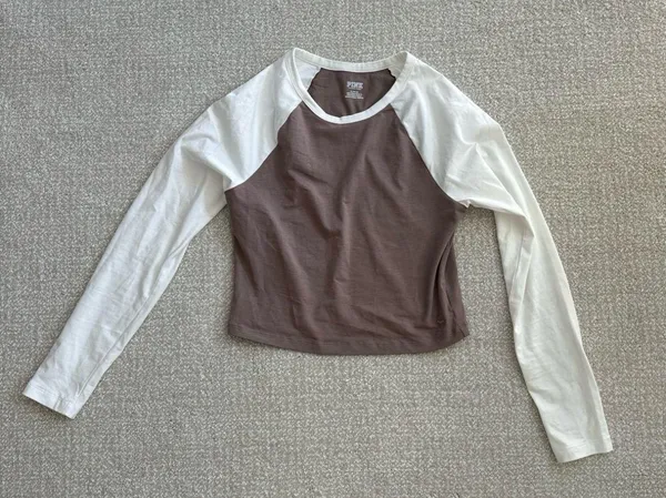PINK - Victoria's Secret Raglan Long Sleeve Shirt - Image 3