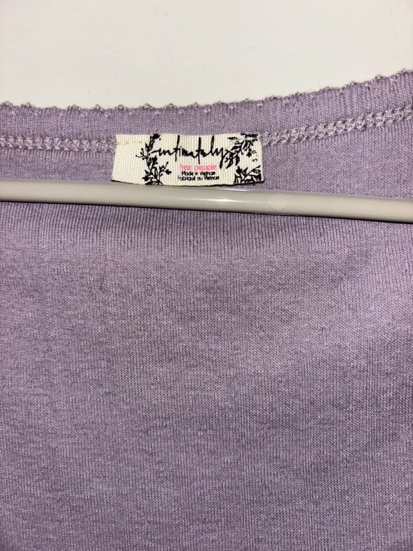 Free People End Game Pointelle Baby Tee - Image 4