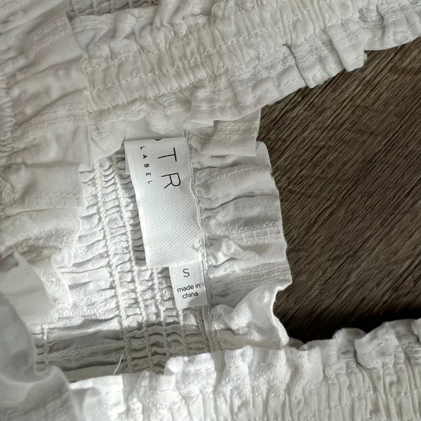 ASTR‎ The Label Textured White Ensemble Top size small - Image 7