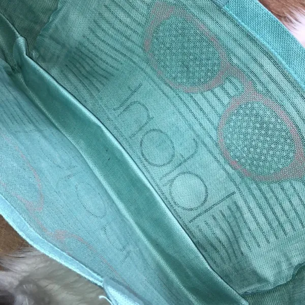 lafont. Large green striped tote bag - Image 4