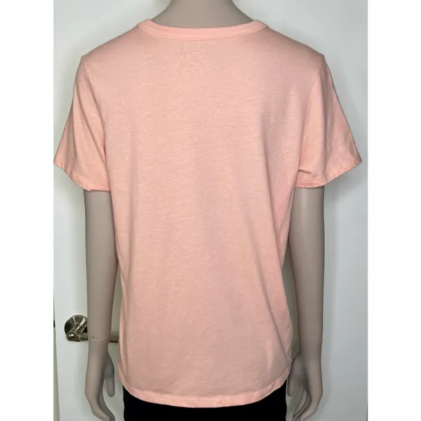 Zoe + Liv Peach Keep Going Skull Tee - Image 4