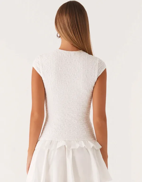 Peppermayo Mini Dress White - Image 2