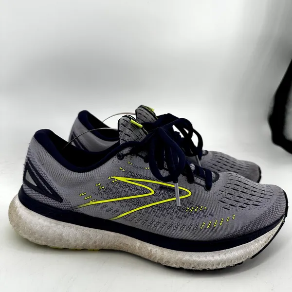Brooks Glycerin 19 Road Running Shoes Dna Loft BioMoGo Purple Yellow 9 - Image 4