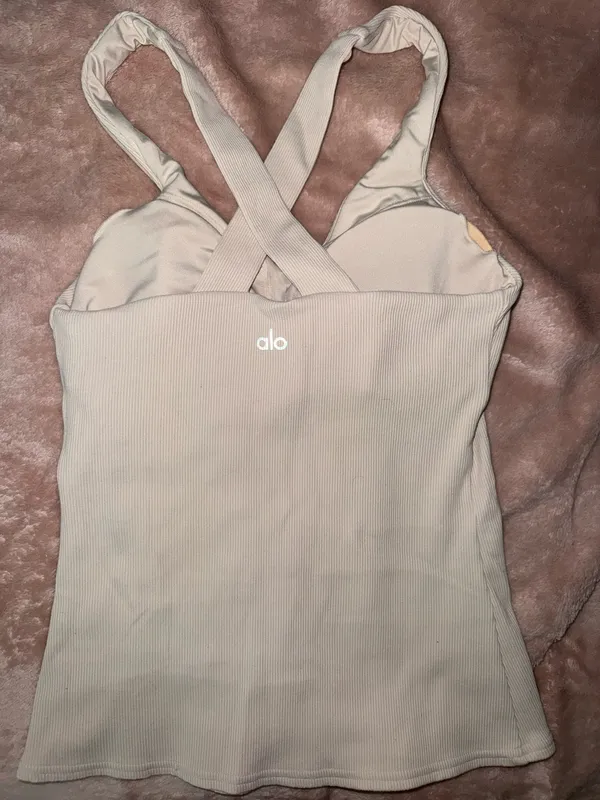 Alo Yoga Ribbed Tank - Image 2
