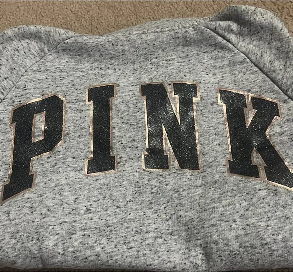 PINK 3/4 Zip Sweatshirt - Image 4