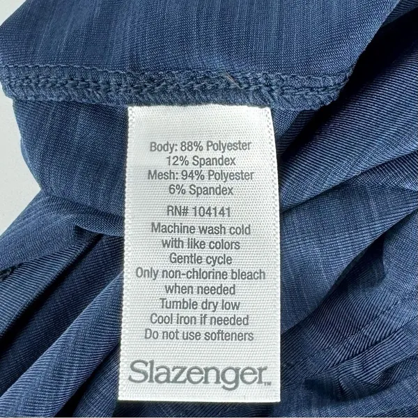Slazenger Golf‎ Long Sleeve T-shirt Navy XS - Image 6