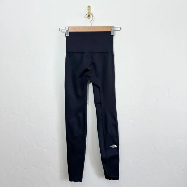 The North Face | High Waisted Shaped Athletic Base Leggings in Black‎ Size Small - Image 3