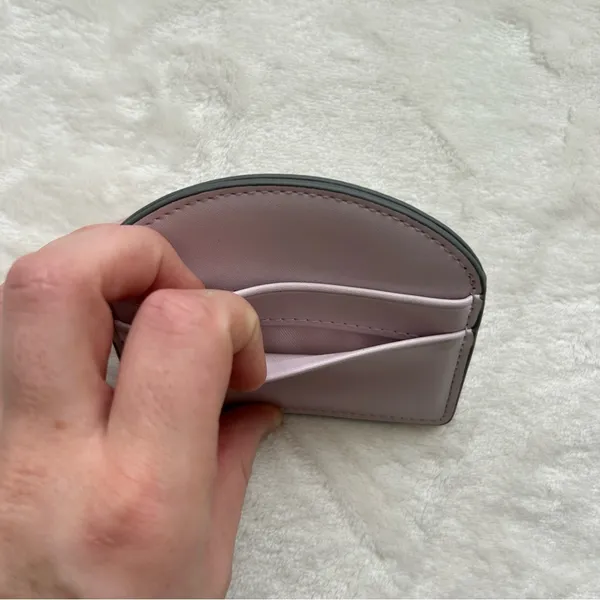 Lavendar mini card wallet‎ - Image 2