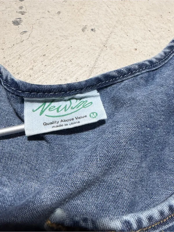 New in Denim Button - Image 4