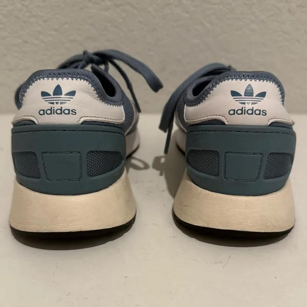 Adidas Women’s N-5923 Raw Grey Sneakers Trainers Size 7 Blue-Gray and White - Image 4