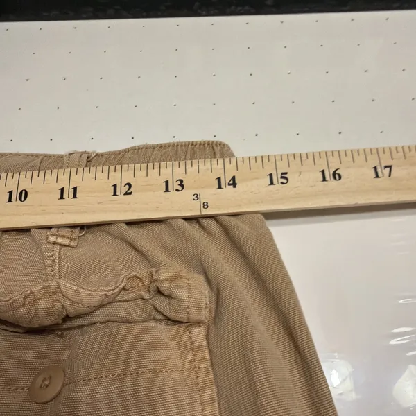 Aerie Women's Cargo Jogger Pants Size Small Tan Beige Casual Drawstring - Image 8