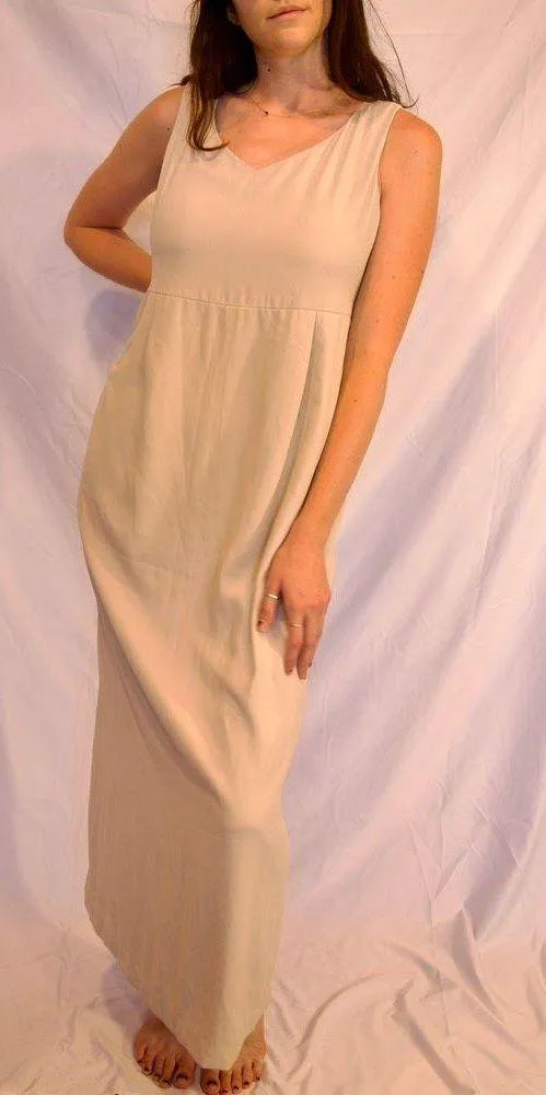 Stunning vintage 90s off white midi dress 🔥 - Image 9