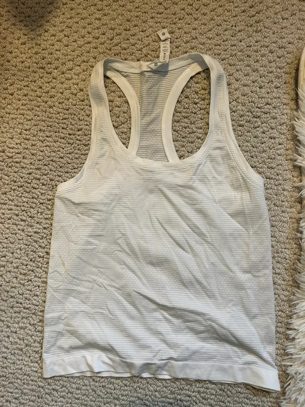Lululemon Swiftly Tech Racerback Tank 4 White - Image 2