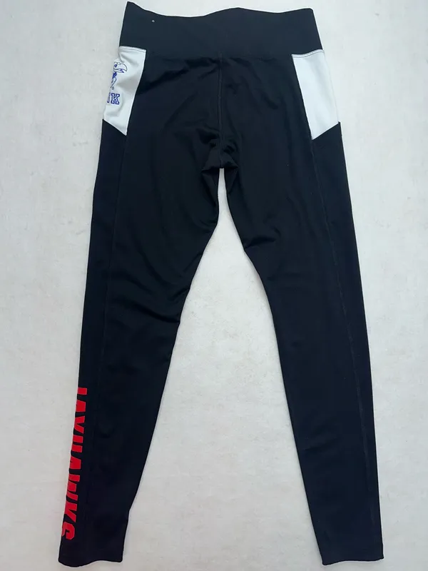 Victoria’s Secret PINK Kansas University KU Jayhawks Ultimate Yoga Leggings Sz S - Image 3