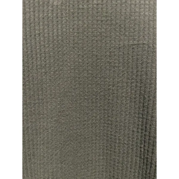 Women's Olive Green‎ Solid Waffle Knit Tunic by Lidy S/M - Image 2