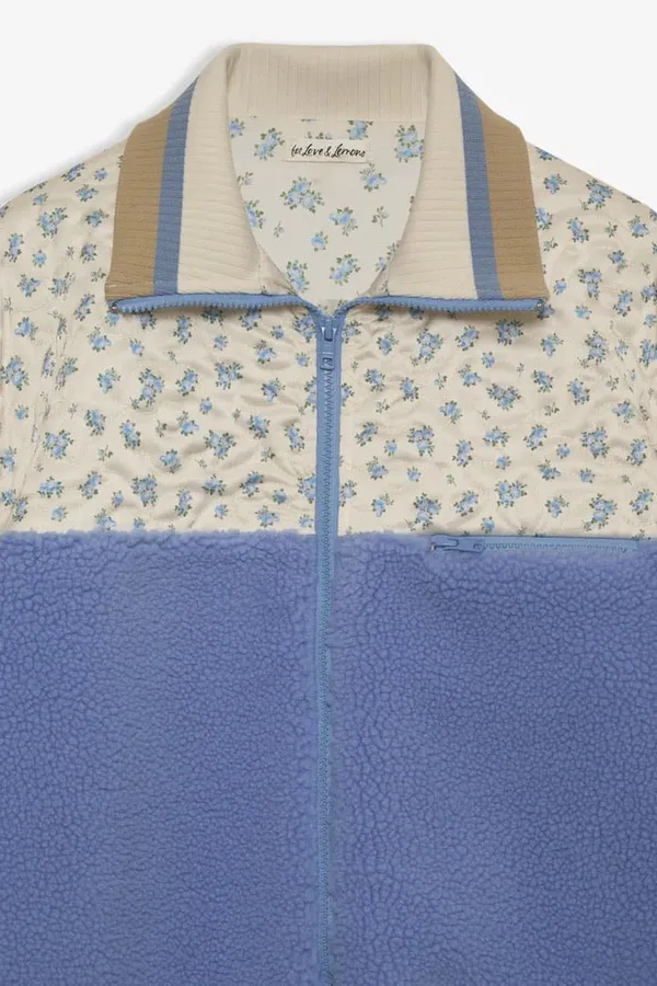 Saide Floral For Love & Lemons Fleece Jacket - Image 3