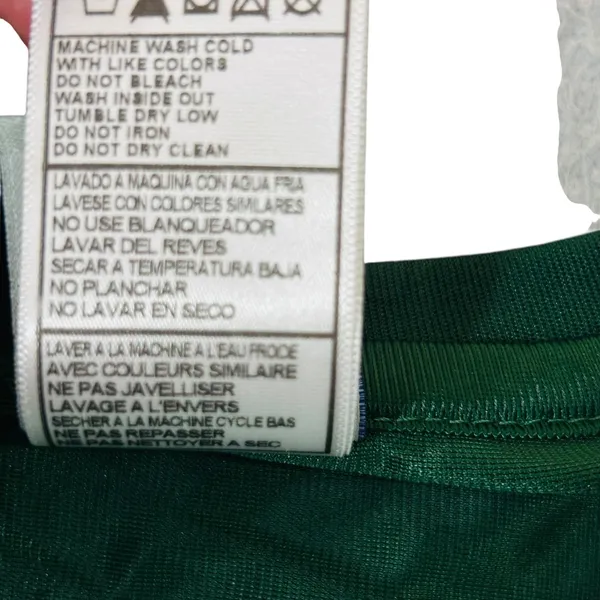 NEW New York Jets Jersey Womens L Green Blank NFL Pro Line‎ 365 Football - Image 7