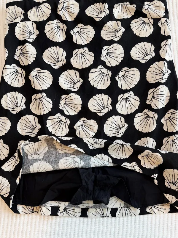 Abercrombie & Fitch The A&F Scarlett Strapless Linen-Blend Skort Dress in Shell - Image 11