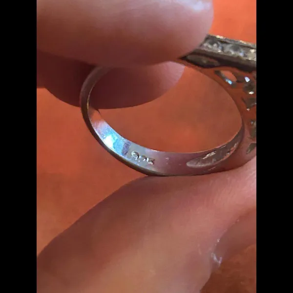 Ring band 925 sterling silver size 6 1/4 - Image 9