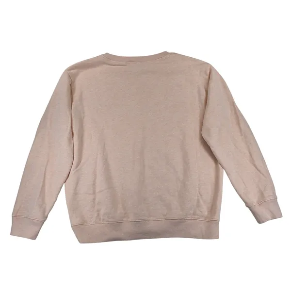 J.Crew Portsmouth NH Compass Graphic Sweatshirt Peach Cotton Terry AJ780 Women M - Image 2