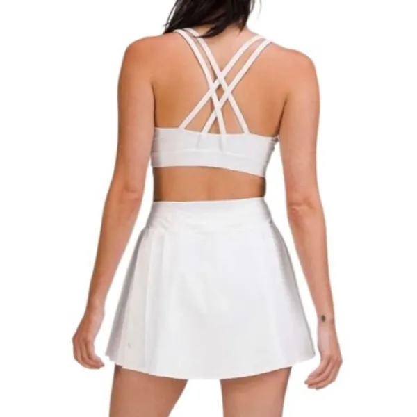 Lululemon Side-Pleat High-Rise Tennis Skirt White size 4 - Image 3