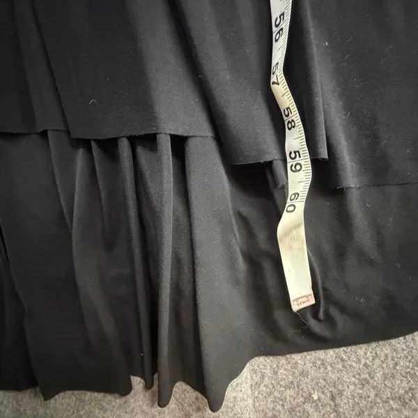 Sin Clarity Sheer Lace Duster Black Maxi Overlay Gothic Festival Whimsygoth Sz S - Image 8