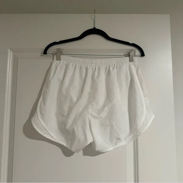 Nike Women's Athletic Shorts in White - Image 4