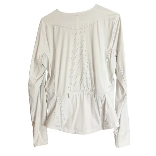 Lululemon Womens Size 12 Flash Forward Half-Zip Pullover Athletic Running Shirt - Image 3