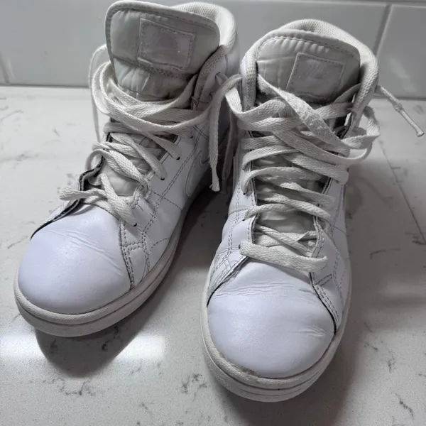 Nike Court Royale 2 Mid 'Triple White' Sneakers - Image 2