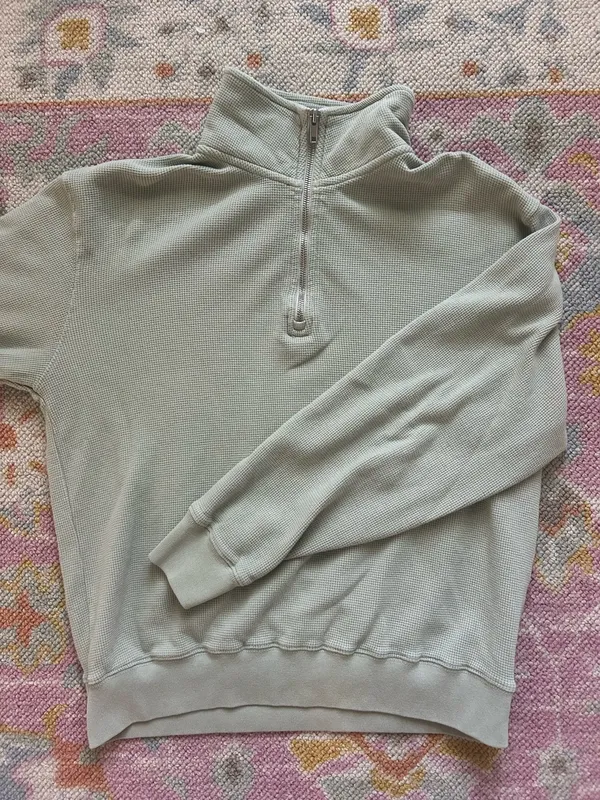 Brandy Melville Quarter-Zip Sweatshirt - Image 2