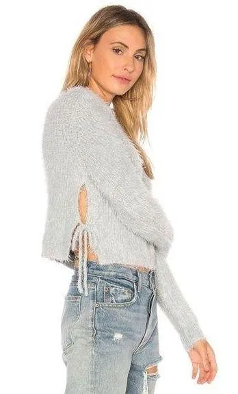Majorelle / Revolve Marjorie Fuzzy Knit Sweater in Quartz - Image 6