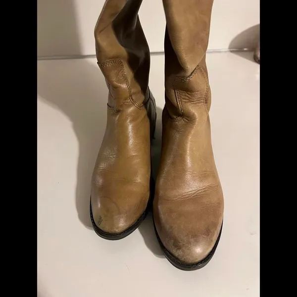 Sam Edelman Stylish Camel Knee-High Boots size 6 - Image 5
