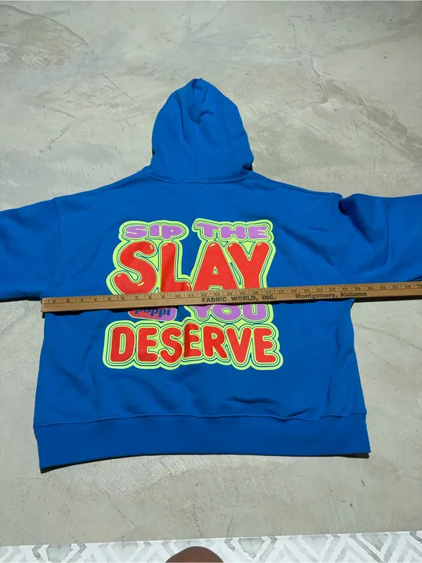 Poppi soda rare sip the slay you deserve hoodie medium - Image 4