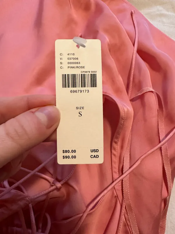 Light Pink Satin Tank Top - Image 4