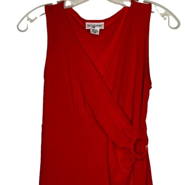 Motherhood‎ Red Dress - Image 3