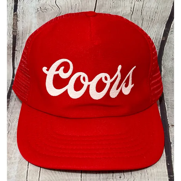 Vintage Coors Beer Snapback Trucker Hat  - Image 2