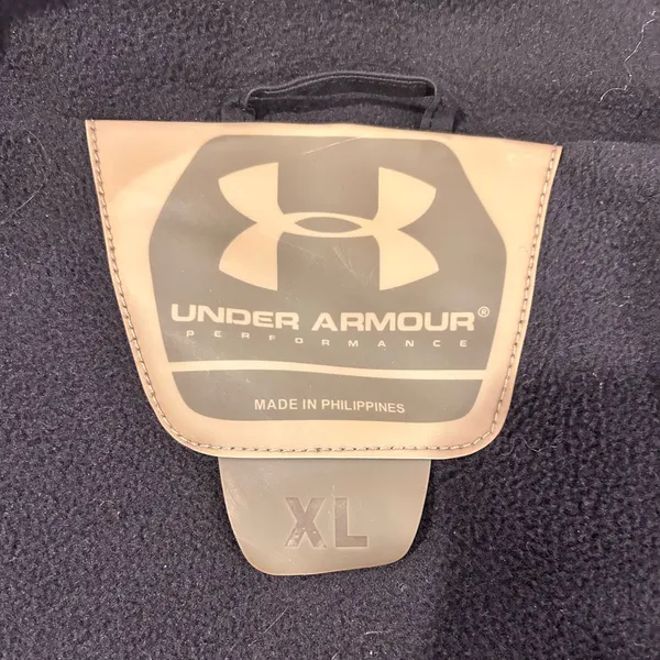 Under Armour Black Fleece Lined Jacket, XL - Image 3