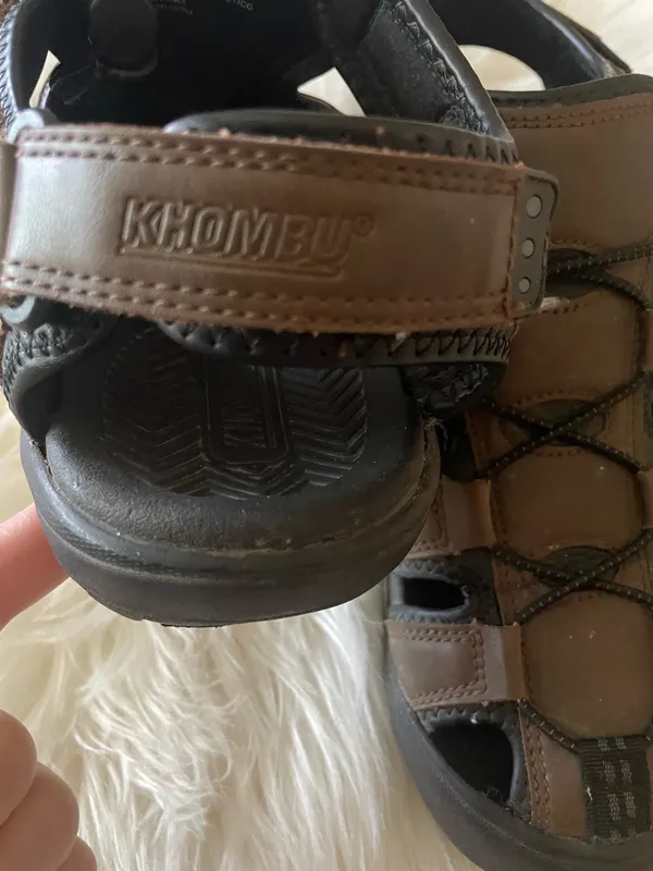 Khombu Men’s Travis Brown Black Fisherman Sandals Outdoor Hiking Walking - Image 7