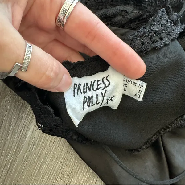 Princess Polly Lace Crop Top - Image 6