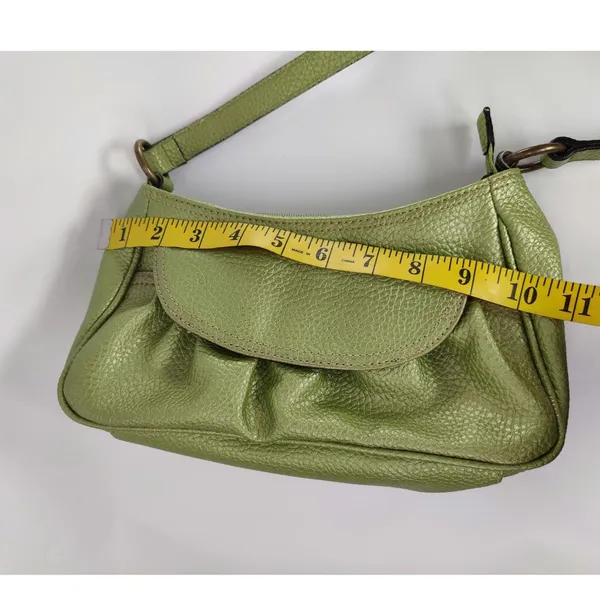 Green Faux Leather mini bag - Image 8