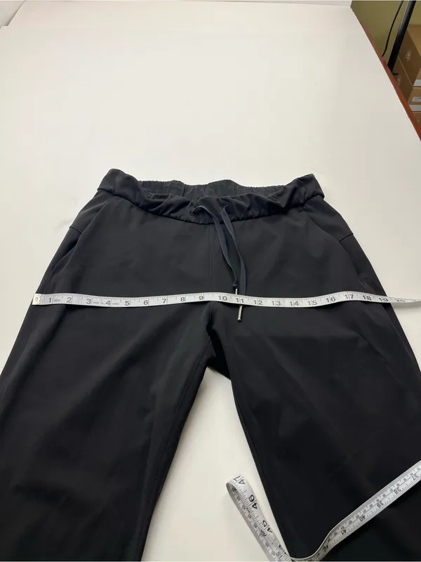 Lululemon‎ On The Fly Pant *28" Womens Size 6 Black W5ALWS Pull-on Stretch *FLAW - Image 11
